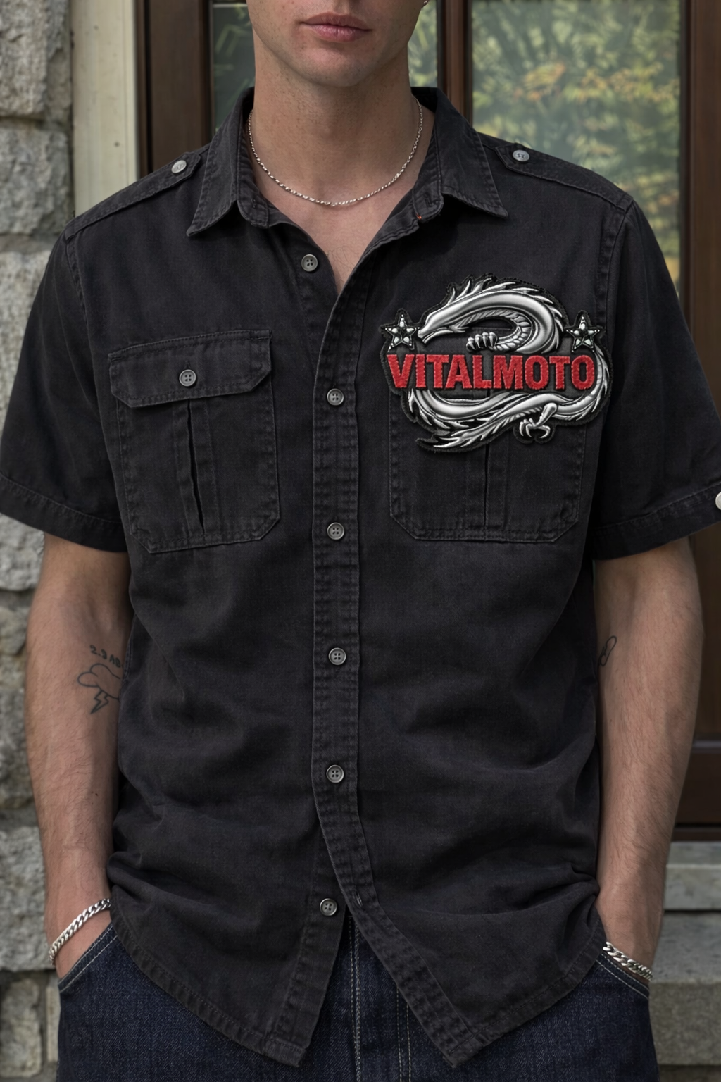 Monogram Short Sleeve T-Shirt